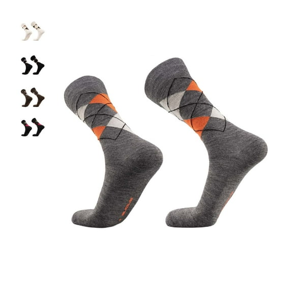 Calcetines casuales para hombre y mujer de alpaca y merino calcetines para la oficina