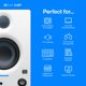 thumbnail image 3 of Monitores de estudio PreSonus Eris de 3,5 pulgadas con Bluetooth - Blanco, 3 of 7