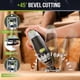thumbnail image 3 of Jigsaw WORKPRO 850 W, 6,5 A, eléctrico con cable, 7 cuchillas y acceso, 3 of 3