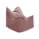 thumbnail image 1 of Puff Sillón Felpa Palo Rosa Con Relleno, 1 of 2