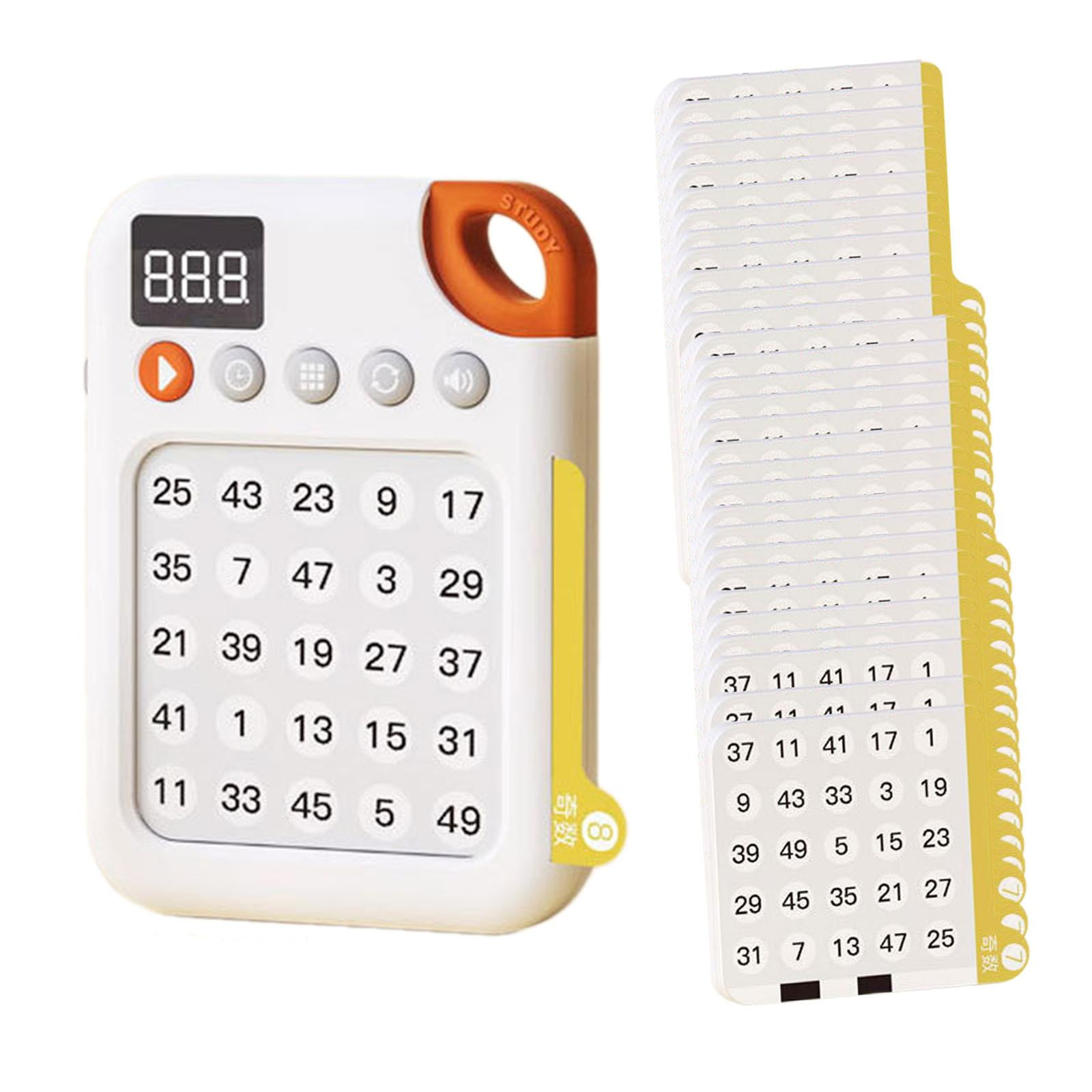 Bothyi - Juguete De Entrenamiento De Concentración, Entrenamiento Audiovisual Para Niños De 4 A 8 Años, Regalo, 130 Tarjetas