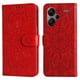thumbnail image 1 of Funda tipo cartera FOXDOCK para Xiaomi Redmi Note 13 Pro Plus 5G , diseño girasol en relieve, cuero PU, cierre magnético, soporte y tarjetero, 1 of 5