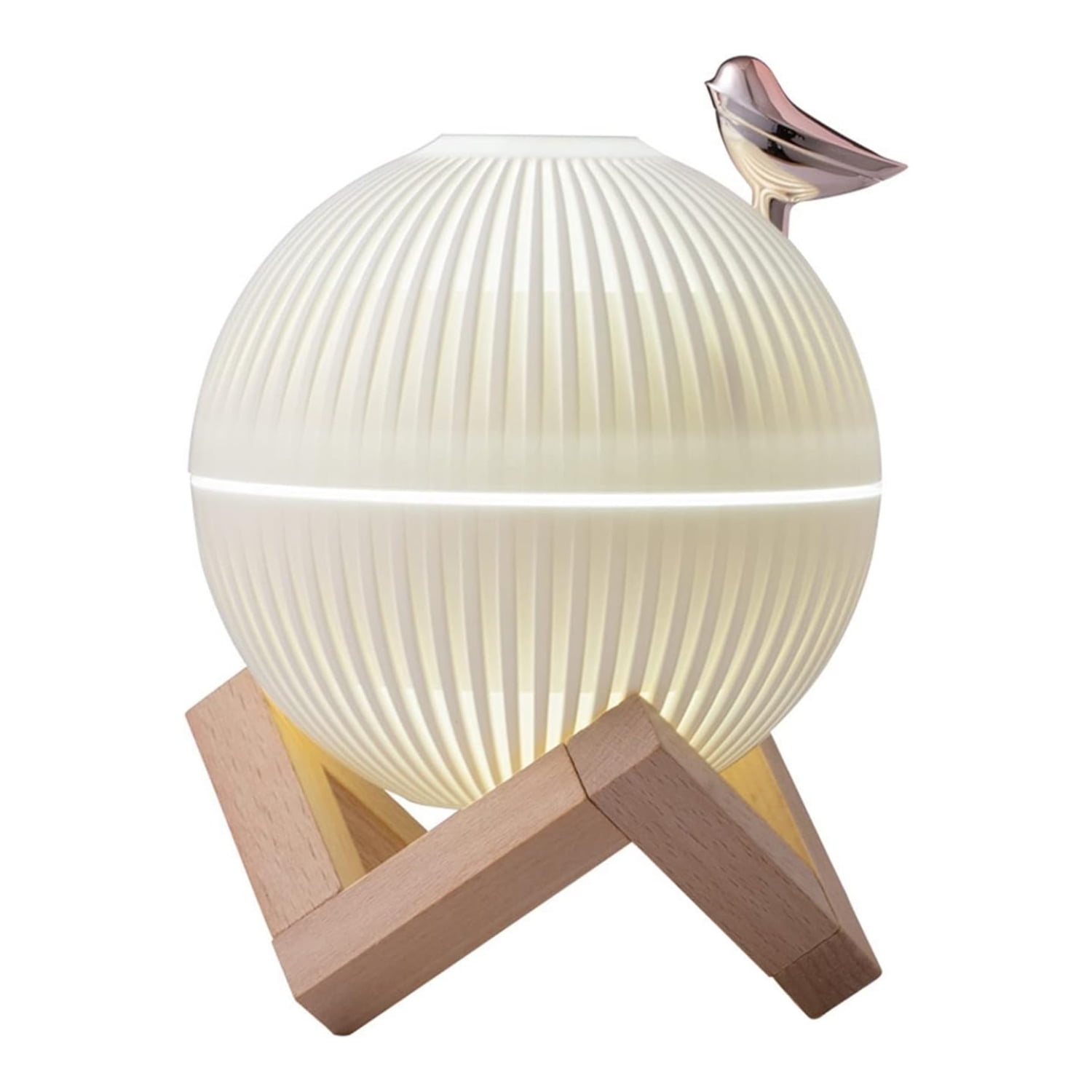 Importclick - Difusor Humidificador Aromas Luz Led Diseño Alondra Usb 330 Ml