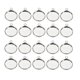 thumbnail image 2 of 20Pc 14mm Colgante Redondo De Plata En Blanco Bandejas De Ajuste De Base De Cabujón Joyería De Bricolaje, 2 of 5