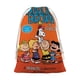 thumbnail image 1 of PEANUTS Bolsa de regalo con cierre de cinta navideño para decoración de Navidad, 20 cm × 31 cm., 1 of 6