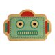 thumbnail image 1 of Felpudo Fisura 70x40 cm Robot Azul de Fibra de Coco, 1 of 7