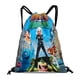 thumbnail image 1 of Monstruos vs. Alienígenas Mochila de Cuerdas para Deportes y Gimnasio, Bolsa de Cuerdas Resistente al Agua, Bolsa Cinch, 30×40cm, 1 of 6