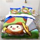 thumbnail image 1 of v189 Bed Sheets Anime Legend Game Mushroom Bedding Set,Duvet Cover Bed Set Quilt Cover Pillowcase,King Queen Twin Size Boys Girls Adults 3-Piece Bedding Set (1 Duvet Cover + 2 Pillow Shams) Bed Sheet, 1 of 5