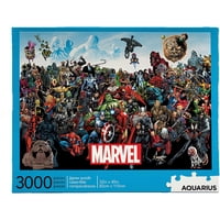 Rompecabezas Aquarius Marvel Puzzle Cast 3000 Piezas
