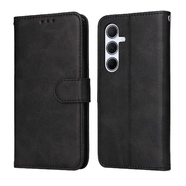 Funda Billetera para Samsung Galaxy A36 con Porta Tarjetas y Soporte Ajustable Negro