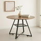 thumbnail image 3 of Mesa de Comedor Redonda Clifton D120 cm | Diseño Industrial Rústico, 3 of 6