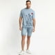 thumbnail image 1 of Polera Manga Corta Cuello Redondo Print Celeste celeste XL, 1 of 4