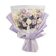 thumbnail image 1 of Ramo De Flores De Ganchillo Completo Para Vacaciones Día De La Madre Regalo Familiar Violeta, 1 of 5