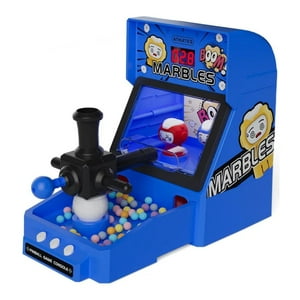 Fliperex - Juguete Maquina Pinball De Mesa Infantil Con Pelotitas Juego Azul