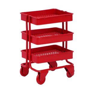 Bothyi - Carro En Miniatura Casa De Muñecas 3 Capas Metal 1:12 Para Decoración Habitación Cocina