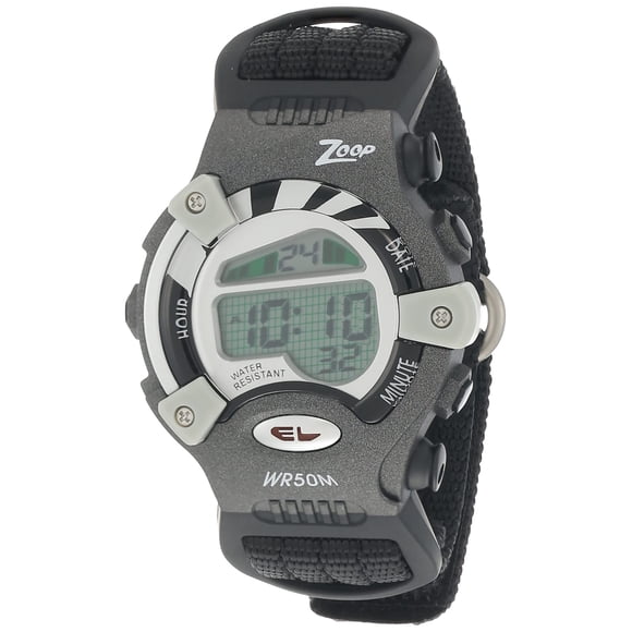 Reloj ZOOP Titan Zoop Digital con esfera gris para niños C3002PV03
