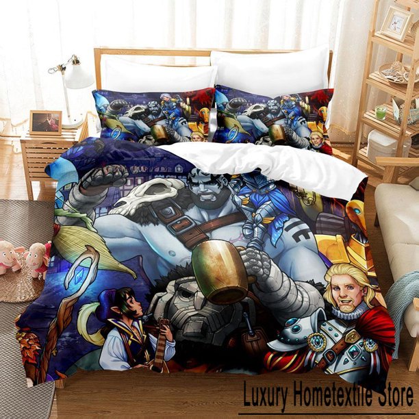 New Legend of vox machina game Bedding Set Bed Set Adult Kid Bedroom Duvet cover Sets Bed Sheets