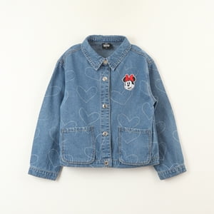Chaqueta Denim Niña Minnie Corazones Azul Disney