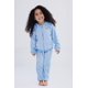 thumbnail image 3 of Conjunto para Niñas Disney Frozen Elsa de Terciopelo con Sudadera y Joggers Azul Claro, 3 of 5