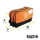 thumbnail image 2 of Bolsa para herramientas con cierre Klein Tools 55582 con compartimentos dobles, 2 of 3