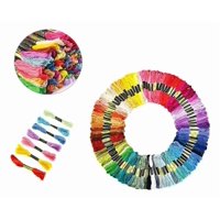 Genérico - Pack 100 Hilos Para Bordar De Colores Surtidos