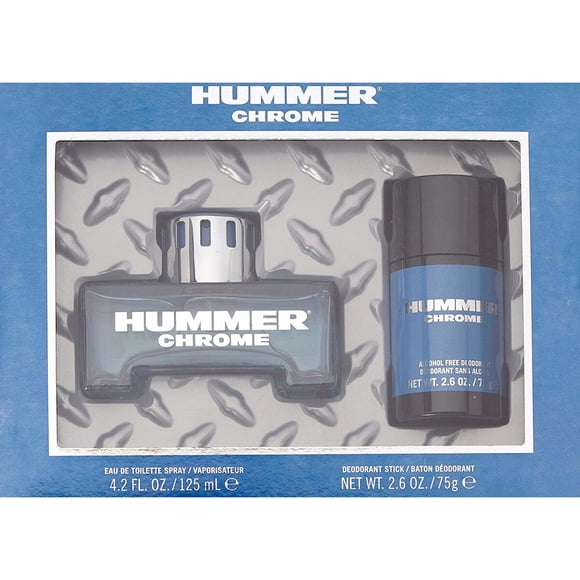Chrome Hummer 125 ml EDT 2 Piezas Set Hombre