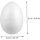thumbnail image 5 of 30 huevos de espuma de embriones blancos para pintar, juguetes para niños, decoración del hogar, manualidades manuales para niños., 5 of 7