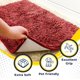 thumbnail image 2 of Felpudo Muddy Mat® de microfibra superabsorbente, 60 x 90 cm, color rojo, 2 of 7