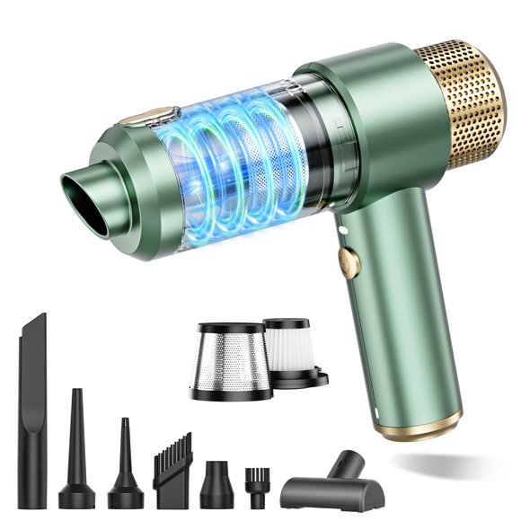 Aspirador portátil para coche JONYJ 16000Pa inalámbrico 120W