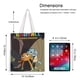thumbnail image 5 of The Amazing World of Gumball Bolso de tela con estampado de lienzo para mujer, bolsa de compras reutilizable y estética, con cremallera interior, regalo para mujer, 35 × 40 cm., 5 of 6