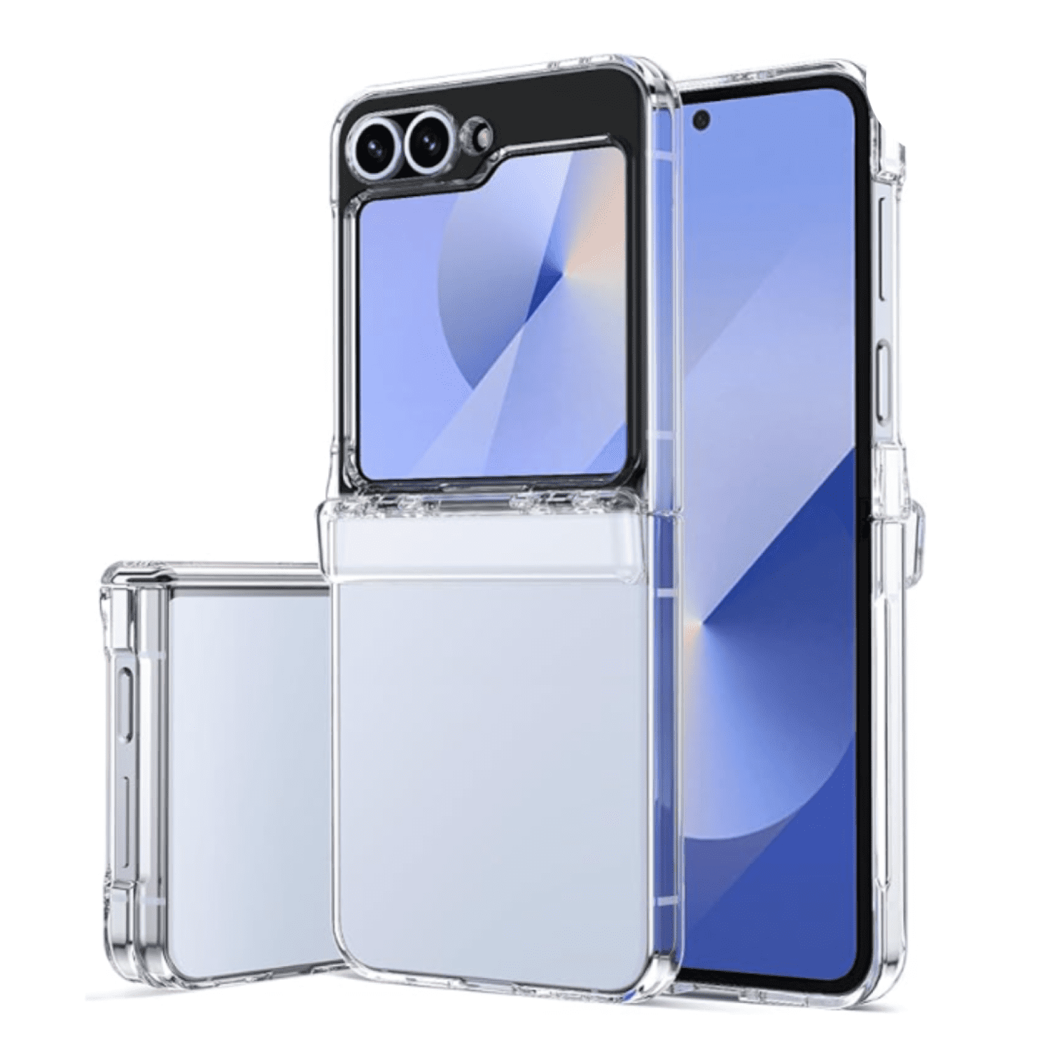 Mar Cases - Carcasa Para Samsung Z Flip 6 Transparente Con Bisagra