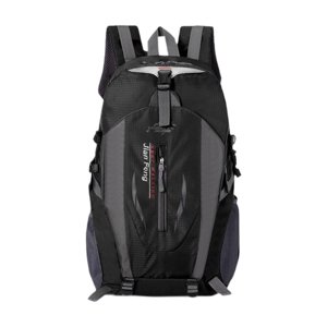 Ioensy - Mochila De Senderismo Mochila De Montañismo Grande De 40 Litros Para Correr Montar De Gira Negro