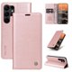 thumbnail image 5 of Funda Billetera de Cuero para Samsung Galaxy S23 Ultra con Tarjetero y Soporte - Tapa Magnética Rosa, 5 of 6