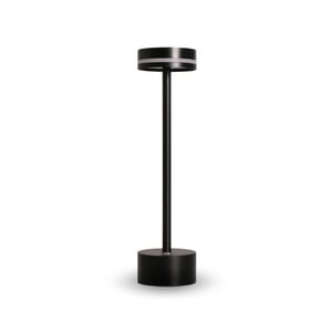 Santú Home & Deco - Lámpara Led Alta Recargable Negro