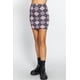thumbnail image 3 of Minifalda de Jersey Jacquard de Rombos, 3 of 5
