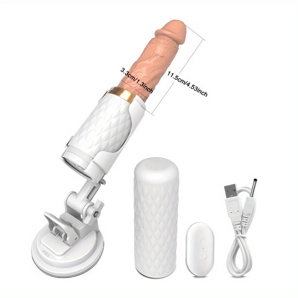 1pc Realistic Vibrating Dildo, Sex Machine Adult Sex Toys With Thrusting & Vibrating Modes, Strong Suction Cup For Hands Free