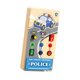 thumbnail image 5 of Tablero De Actividades De Madera Montessori, Juguete Sensorial Para Ni?os Y Ni?as De 1 A?o En Adelante, Policía, 5 of 5