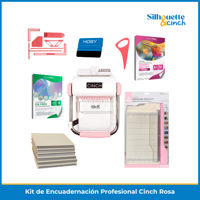 We R - Kit Encuadernación Profesional Cinch Rosa