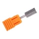 thumbnail image 4 of Brocas, herramientas removedoras de acero de tungsteno plateado, pulido, broca de cabezal de pulido multiusos para accesorios de manicura , naranja XC naranja, 4 of 5