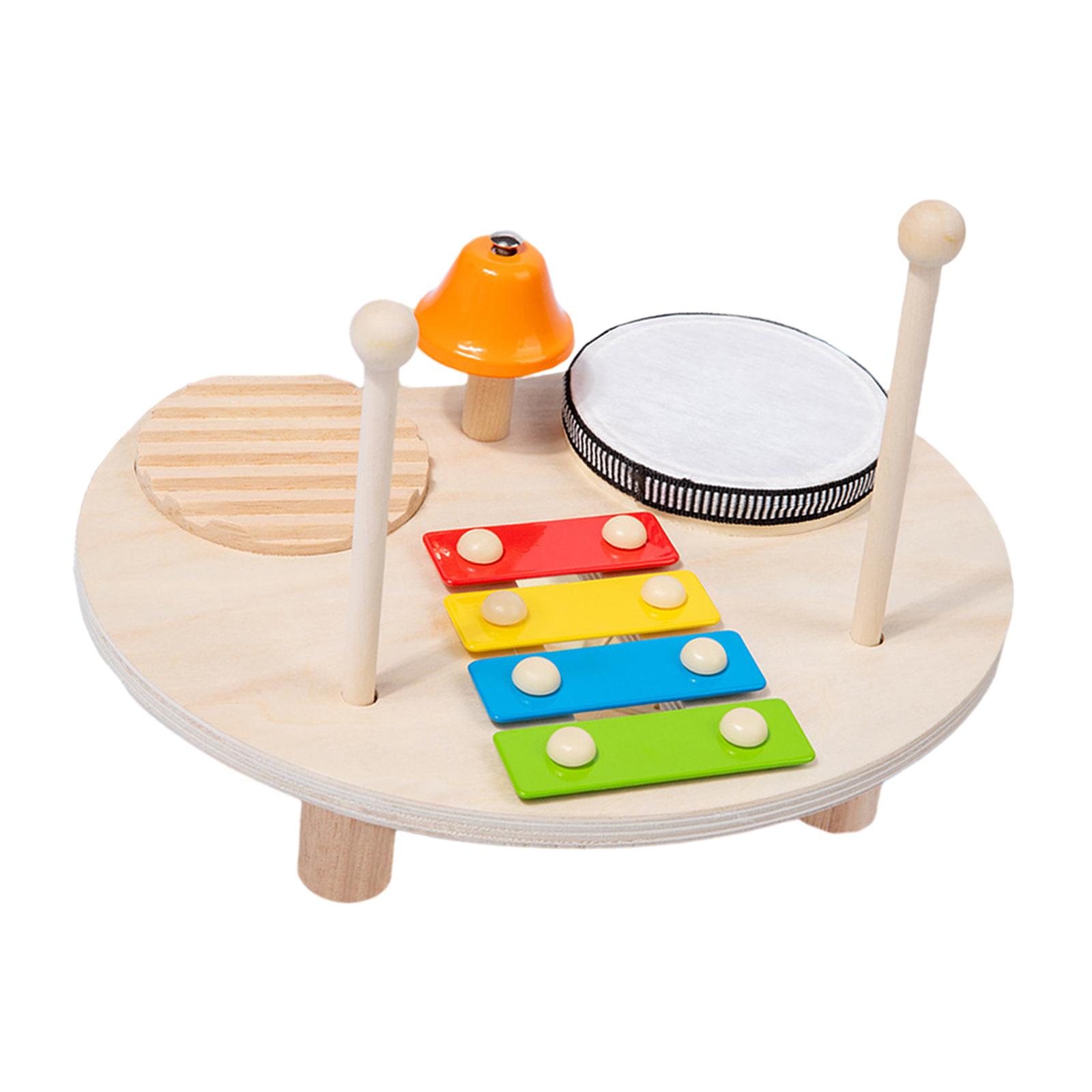 Bothyi - Tambre De Niños Para Baby Montessori Music Instruments Toy Para La Edad De Regalo De 3 A 10