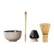 thumbnail image 2 of 4x Juego De Ceremonia De Matcha Japonés Herramientas Regalos Soporte De Batidor Para Amigos Principiante Tazón Blanco, 2 of 5