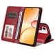 thumbnail image 5 of Funda Billetera para Realme C85 Pro con Porta Tarjetas y Soporte Ajustable Rojo, 5 of 5