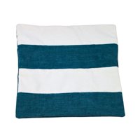 Máxima Design - Funda Cojín Rayen Azul Blanco Altea 50X50 Cm