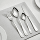 thumbnail image 2 of 24-Piece silverware set, stainless steel flatware Plateado, 2 of 3