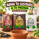 thumbnail image 2 of Pack para Preparar Sustrato 9 L con Fibra de Coco, Turba y Perlita para Macetas, 2 of 2