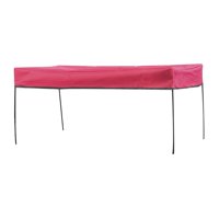 Ioensy - Toldo De Vagón Remolque De Transporte Jardín Camping Carro Sombrilla Rojo Oscuro