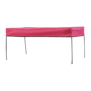 Ioensy - Toldo De Vagón Remolque De Transporte Jardín Camping Carro Sombrilla Rojo Oscuro