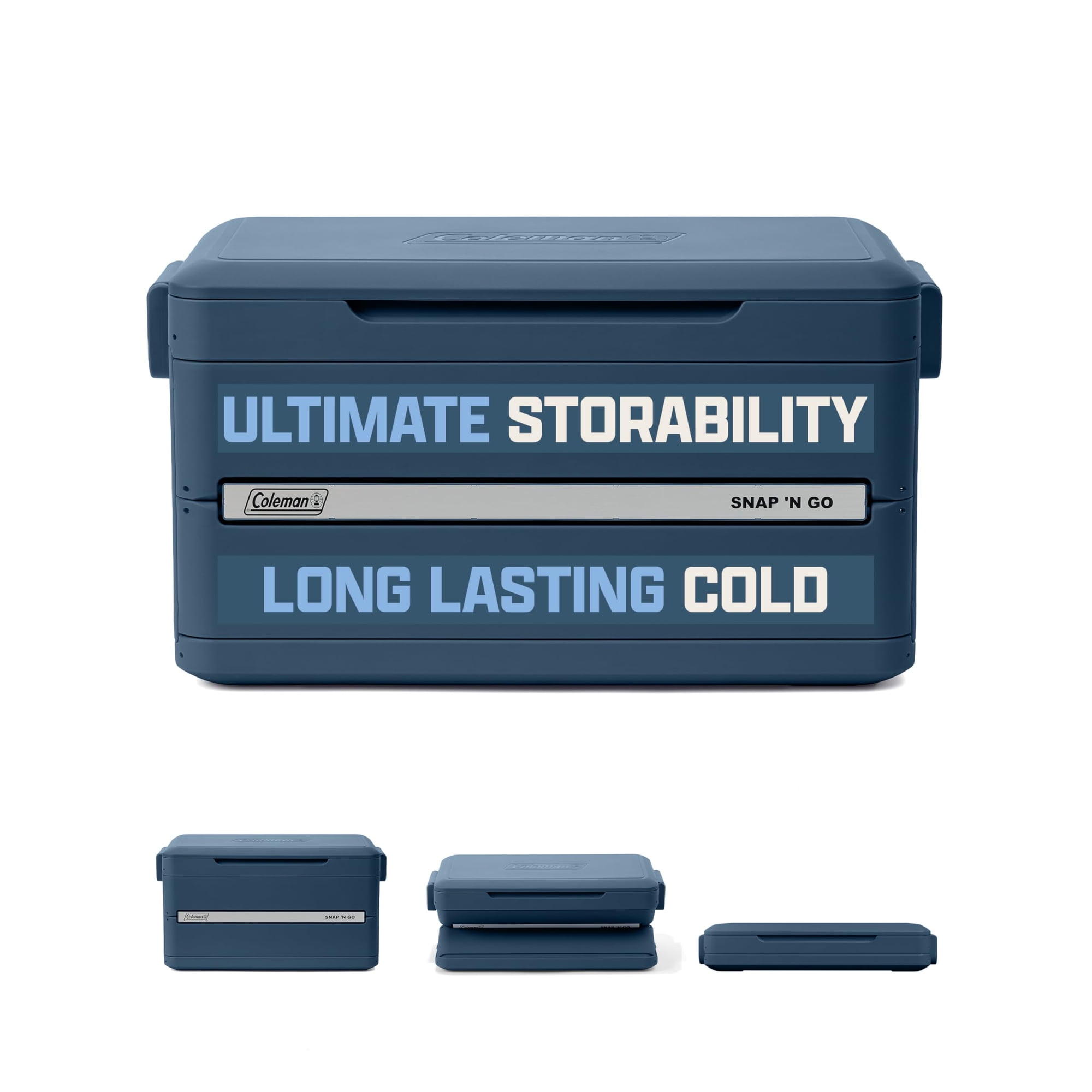 Conservadora Coleman Snap 'n Go 33 L Plegable E Impermeable Azul