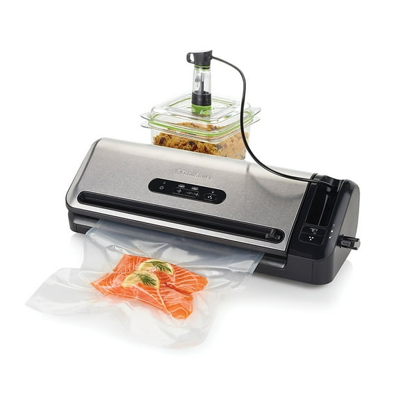 Sellador al Vacío FoodSaver FFS017X Húmedo Seco y Marinado