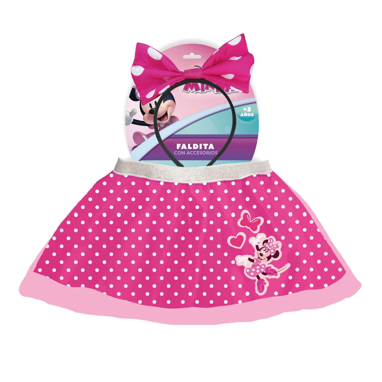 Faldita Con Accesorios Minnie Disney